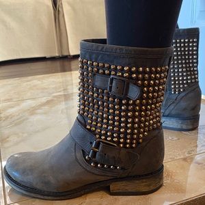 Steve Madden Studded Ankle Boots